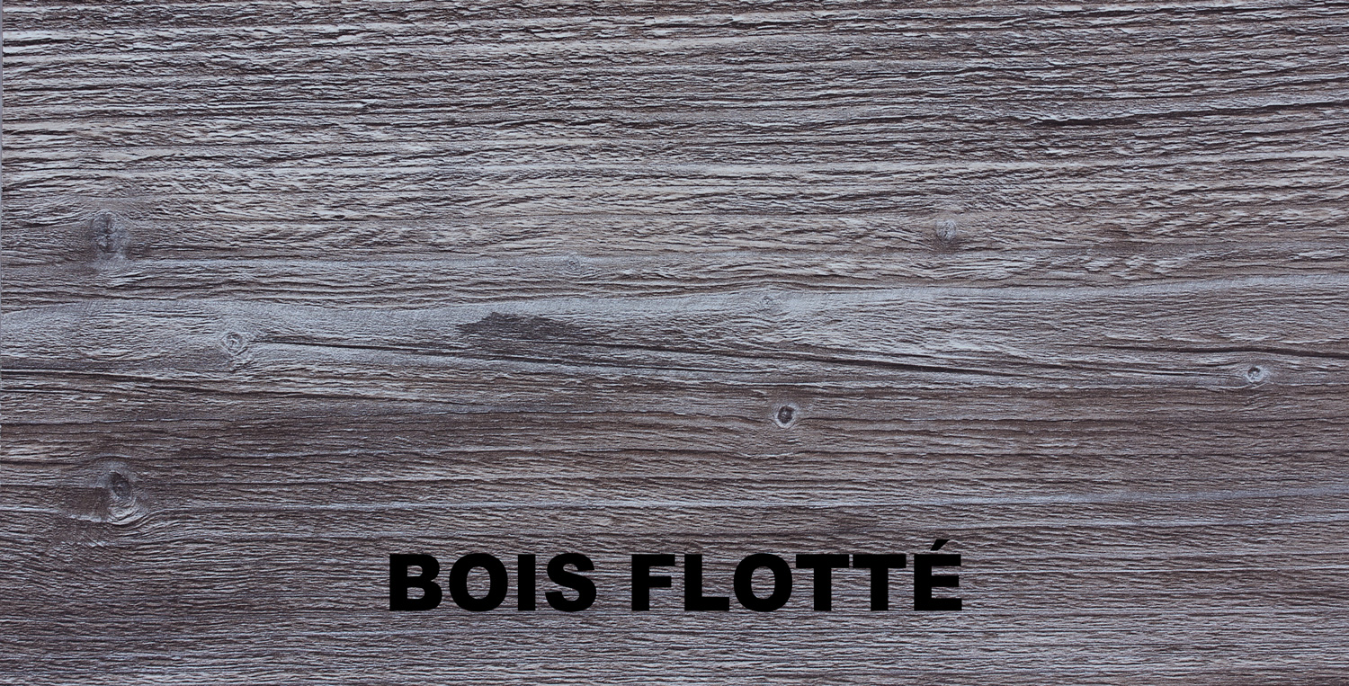 finition bois flotté